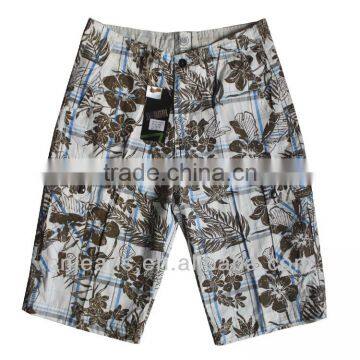 GZY Summer cheap stylish hawaiian style stock beach short