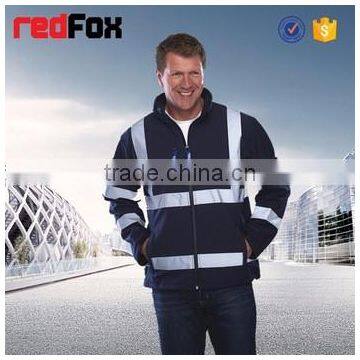 Reflective Softshell Men Jacket With Reflective Tape photo-2