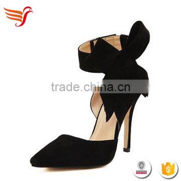 HFRTA234 Genuine Leather Fashion Flower Crystal High Heel Wedding Shoes Bridal photo-5