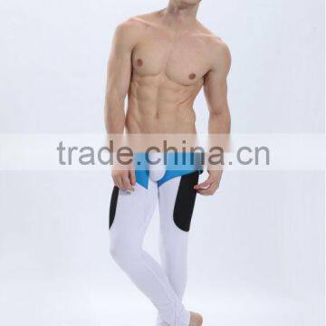 nylon sexy men's long underwear