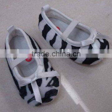 cute zebra infant shoes