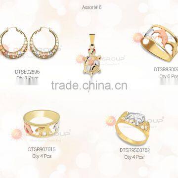 Some Very Exclusive Combo Three Tone Plated Jewelry of 236 Pieces For USD $ 250 With FREE SHIPPING photo-2