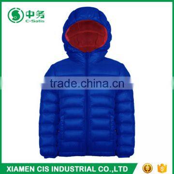 New Design Multi Color Ultra Light Hooded Unisex Children Winter Down Jacket photo-4
