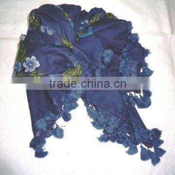 cotton printed scarf