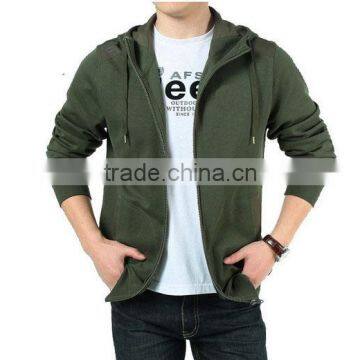 New China Professional Wholesale Cheap Plain Zipper Pocket Hoody photo-2
