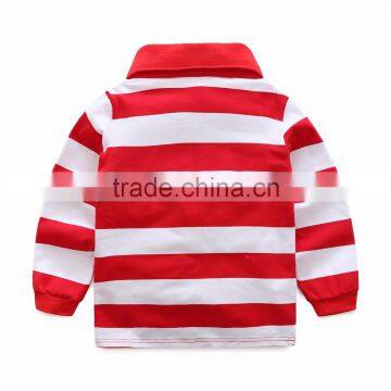 Top Quality Kids Shirts School Uniform Shirt Boys Long Sleeve Polo Shirt Designs Kids Clothing Wholesale photo-2