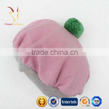Children Knitted Winter Hats,pom Pom Beanie for Children photo-4