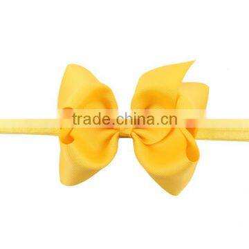 F40634A Girls Hairhands Colorful Beautiful Bowties Girl Headband photo-5