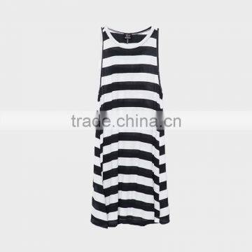 Stripe Dress Women Casual Dresses photo-4