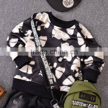 S15264A Baby Clothes 2016 Winter Long Sleeve Cotton Boys Hoodies photo-4