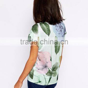 High Quality Round Neck Short Sleeve T-shirt Printing Wholesale t Shirt photo-3