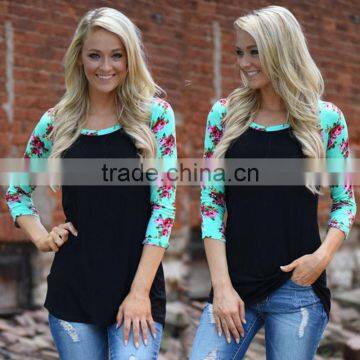 Long Sleeve Tunics Tops Tee Loose Casual Blouse Crewneck