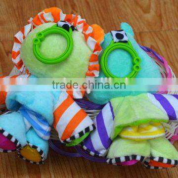 Colorful Animal Pulling Musical Plush Toys Baby Educational Plush Toys photo-3