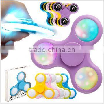 Hot Sale High Quality Dirt Resistant Antianxiety Metal Tri Fidget Spinner Toy photo-2