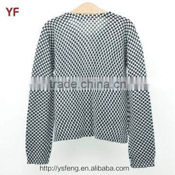Print Cardigan Woolen Kids Knitted Sweater Designs For Children photo-2