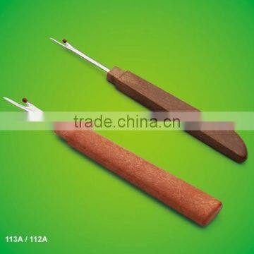 wooden color plastic handle Seam Ripper 113A/112A