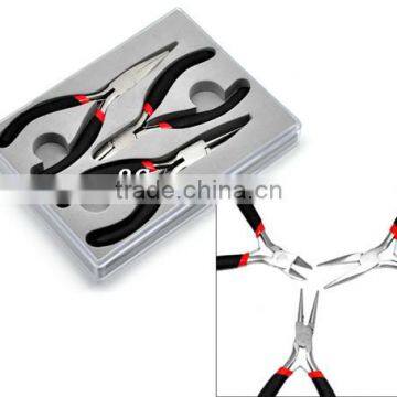 1Box(3PCs) Stainless Steel Pliers Beading Jewelry Tools