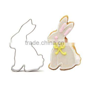 3PCS/Lot Rabbit Carrot Grass Cookie Cutter Set Stainless Steel Kids Favorite Party Supplies Fondant Decor Biscuit Cookie Cutters photo-2