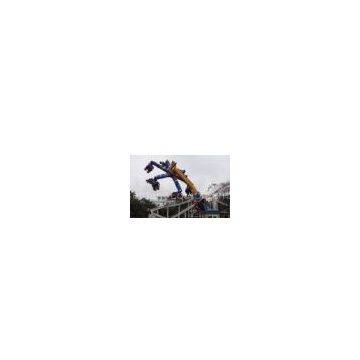 170KW, 24 Persons and 12 Lines Amusement Park Wheel, Spinner Big Windmill