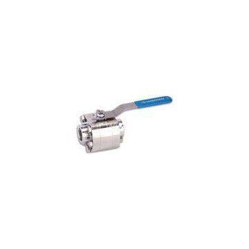 Carbon Steel Threaded Floating Ball Valve 5000PSI