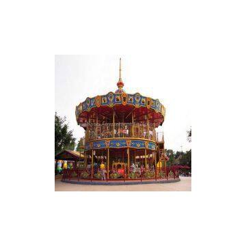 double-deck carousel