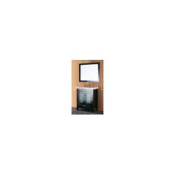 Modern 15 or 18mm  MDF freestanding  Vanity with single Bathroom Cabinet