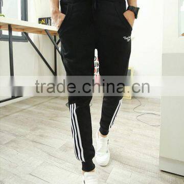 Men's Slim Striped Hip Hop Harem Leisure Pants Sport Trousers Sweatpants