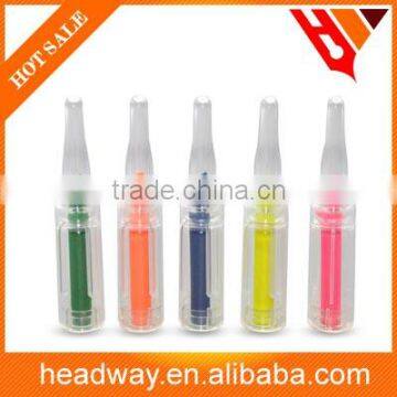 vial shape glass bottle highlighter pen for promotion