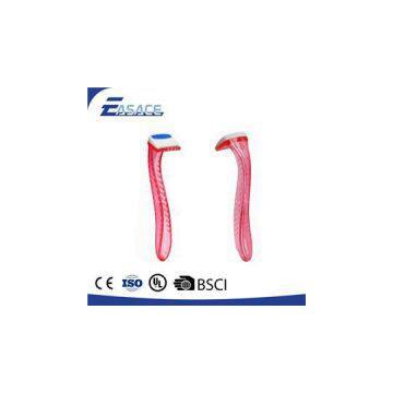 AK-8001 Straight Handle Plastic Razor For Eyebrows