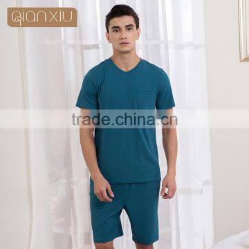 China supplier quality Qianxiu soft solid color one piece pajamas