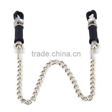 Woman Sexy Nipple Clamps Labia Breast Nipple Clamps With Chain Clips Slave Bdsm Fetish Erotic Toys Sex Tool For Sale Adult Game