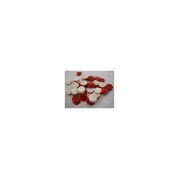 white PTFE/red Silicone septa 11*1mm