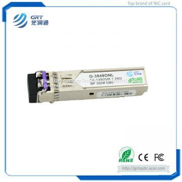 G-3849DNL(BF) 1.25Gb 80km 1490nm SM CWDM MUX/DEMUX Fiber Optical Module photo-2