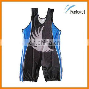 custom design wrestling costume/ custom wrestling singlets/ china wrestling singlets