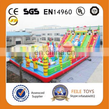 amusement park inflatable jumping castle