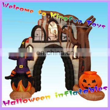 Customized inflatable helloween arch for sale