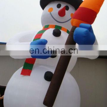 Giant cute Inflatable Christmas snowman for sale