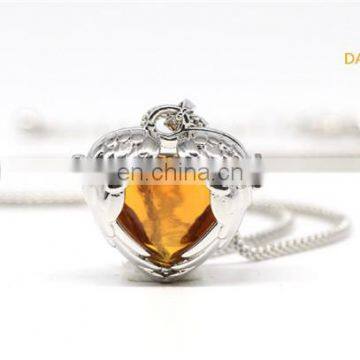 Pure Handmand Oil Bottle Heart Necklace photo-5