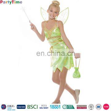 fashion girls tinkerbell rainbow costume kids fancy dress costumes