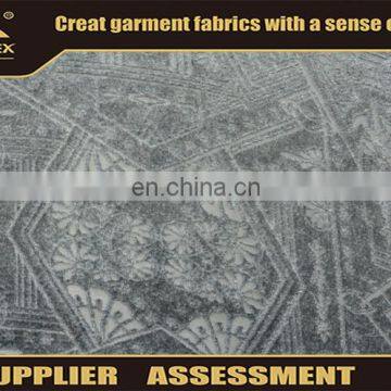 Jacquard knitting velour/velvet car upholstery fabric market in india