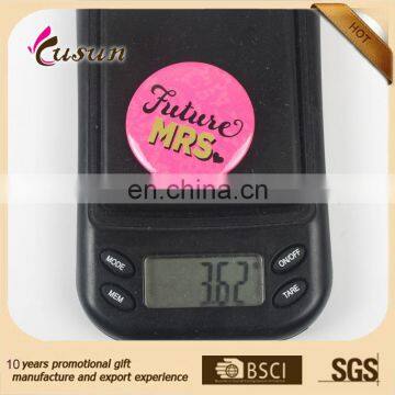 Customized Security Pin Round Metal Button Badge photo-2