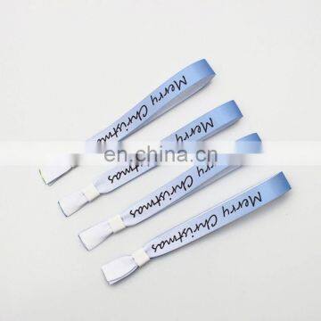 High Quality Woven Fabric Wristbands