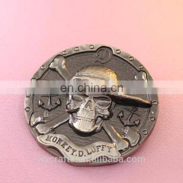 engrave poker metal commemorative coin