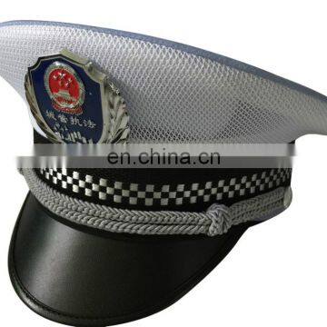 China city administration dress cap with mesh and polyester material