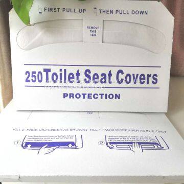 1/2 fold Paper toilet seat cover