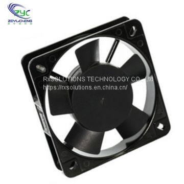 110*110*25mm AC 110V 220V FAN Computer Case Aluminum Alloy Frame Cooling Fan With 2wire photo-5