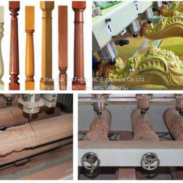 RD-1503-8 4 Axis CNC Router With Rotary Axis 3d Cnc Wood Carving Machine photo-2