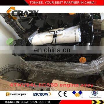 New diesel engine 4TNV94L engine assy for EC55B,excavator parts,4TNV94L-SSU engine assy