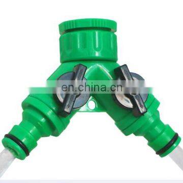 Three-way Ball Valve Water Pipe Quick Connection Quick Joint Garden Joint Plastic Three-fork Quick-connect Garden Irrigation photo-3