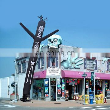 Halloween Decoration Moving Wacky Waving Inflatable Wind Man Inflatables Skeleton Air Dancer Tube